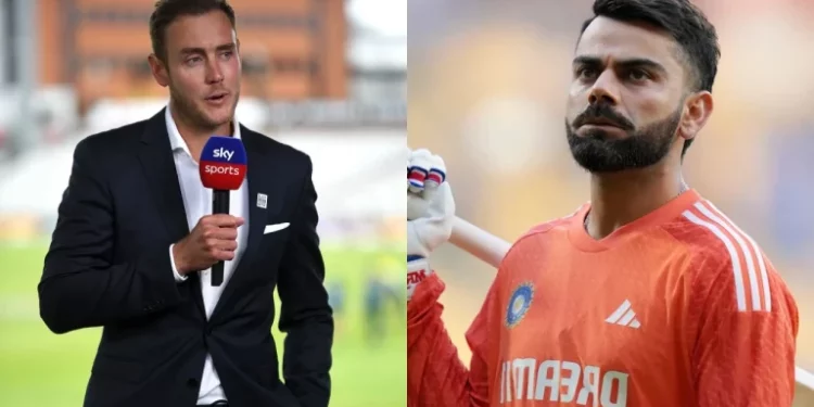 Stuart Broad has faith in India without Kohli, saying, "Someone in the Indian batting line-up will stand up."