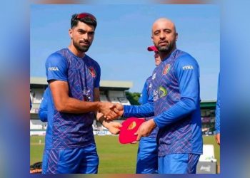 SL vs. AFG: Ibrahim Zadran gives uncle Noor Ali Zadran his first cap.