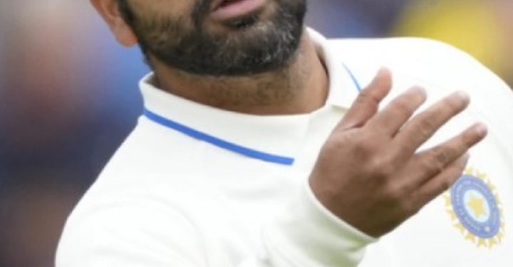 The humorous statement made by Rohit Sharma during the Visakhapatnam Test, "Mere gale ka watt lag gaya," has gone viral. 1 The humorous statement made by Rohit Sharma during the Visakhapatnam Test, "Mere gale ka watt lag gaya," has gone viral.