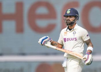 Probably going to miss the third Test against England will Virat Kohli.