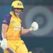 Grace Harris plays a strong innings against the Gujarat Giants, and Reema Malhotra compliments her for "batting gracefully." 6 Grace Harris plays a strong innings against the Gujarat Giants, and Reema Malhotra compliments her for "batting gracefully."