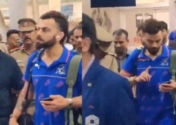 IPL 2024: Before their opening matchup against CSK, Virat Kohli and the RCB arrive in Chennai