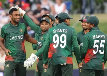 Watch: Old hostilities between Bangladesh and Sri Lanka are rekindled by Shoriful Islam's "timed-out" celebration.