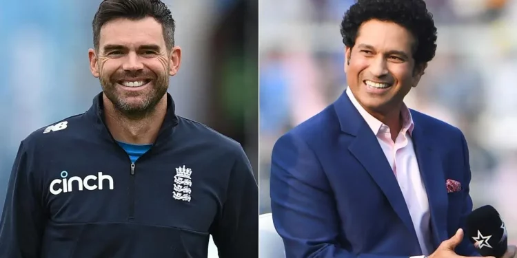 Sachin Tendulkar in awe of James Anderson's 'fictional' 700 scalps in Tests 1 Sachin Tendulkar in awe of James Anderson's 'fictional' 700 scalps in Tests