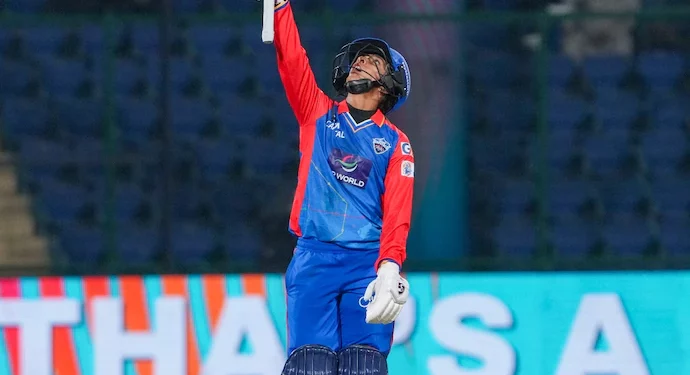 Following DC's remarkable home debut, Jemimah Rodrigues said, 'Every time I was going close to boundary, they were asking for dance moves' 1 Following DC's remarkable home debut, Jemimah Rodrigues, 'Every time I was going close to boundary, they were asking for dance moves'