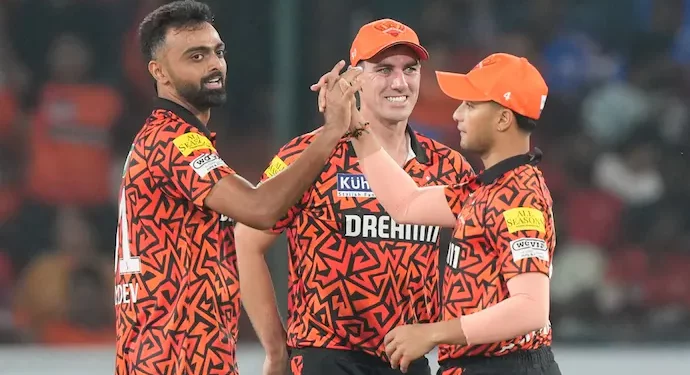 Pat Cummins said of the victory over the Mumbai Indians, "The crowd was very loud and it was amazing."
