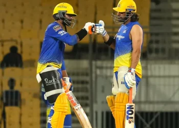 IPL 2024: A photo of MS Dhoni and Ravindra Jadeja batting in the CSK nets goes viral.