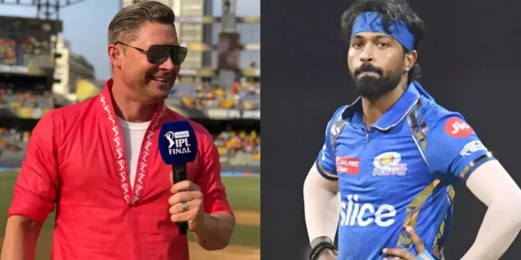 Speaking with MI captain about fan backlash, Michael Clarke said, "I spoke with Hardik Pandya, and he seems like he is going fine." 1 Speaking with MI captain about fan backlash, Michael Clarke said, "I spoke with Hardik Pandya, and he seems like he is going fine."