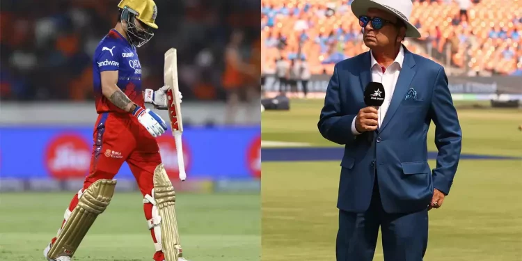 Sunil Gavaskar criticises Virat Kohli for his slow knock against SRH, saying, "He just seemed to have lost touch." 1 Sunil Gavaskar criticises Virat Kohli for his slow knock against SRH, saying, "He just seemed to have lost touch."