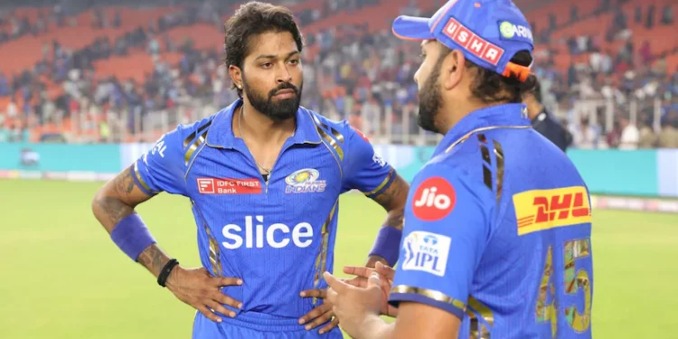 IPL 2024: Rohit Sharma, dissatisfied with Hardik Pandya's leadership, plans to depart from the Mumbai Indians