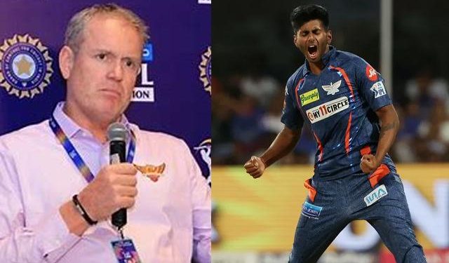 "Definitely in the conversation for the T20 World Cup," Tom Moody says of Mayank Yadav's chances of being chosen