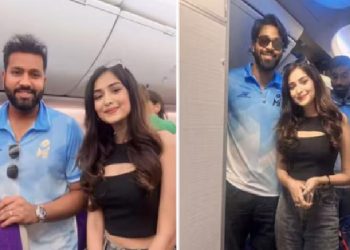 Sejal Jaiswal, the mystery female, says of meeting the MI squad, "I just woke up to my phone being blasted."