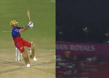 Shot of the Day - Virat Kohli's majestic pull sends Nandre Burger into the stands - RR vs RCB IPL 2024 7 Shot of the Day - Virat Kohli's majestic pull sends Nandre Burger into the stands - RR vs RCB IPL 2024