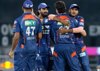 At the Ekana Cricket stadium in Lucknow, the records and statistics of the Lucknow Super Giants in the IPL