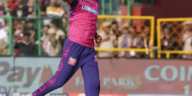 Why is Sandeep Sharma not participating in MI vs. RR's IPL 2024 Match 14?
