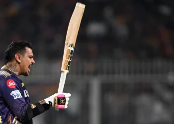 "I have been whispering in his ears," said Rovman Powell in reference to persuading Sunil Narine to participate in the T20 World Cup 10 "I have been whispering in his ears," said Rovman Powell in reference to persuading Sunil Narine to participate in the T20 World Cup