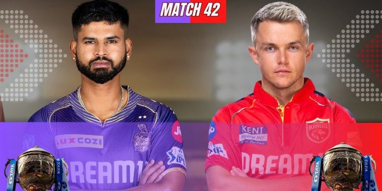 KKRvs PBKS ipl 2024 match 42 cover Photo