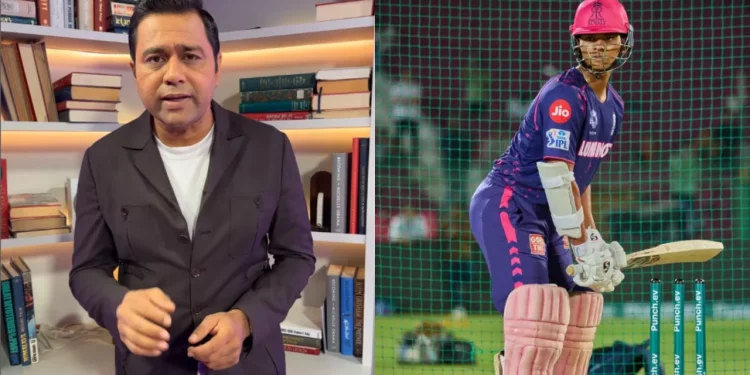 Aakash Chopra's main piece of advise to Yashasvi Jaiswal before the RR-GT tie was, "Please play a little cautiously." 1 Aakash Chopra's main piece of advise to Yashasvi Jaiswal before the RR-GT tie was, "Please play a little cautiously."