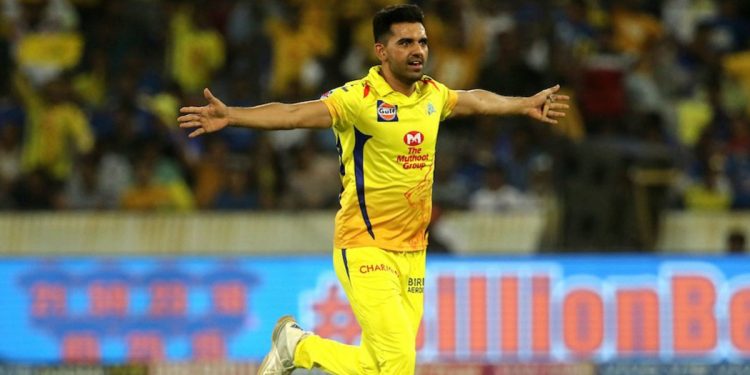 Stephen Fleming updates us on Deepak Chahar's injury : "Minor injury, nothing to worry about." 1 Stephen Fleming updates us on Deepak Chahar's injury : "Minor injury, nothing to worry about."