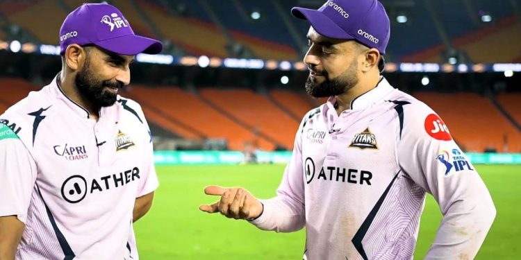 Mohammed Shami made our jobs easier: Rashid Khan 1 Mohammed Shami made our jobs easier: Rashid Khan