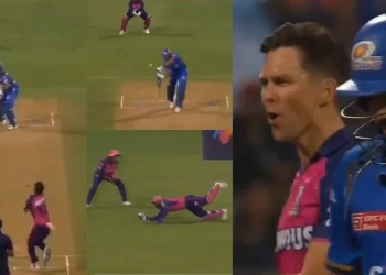 IPL 2024: Rohit's dismissal for a golden duck by Boult leaves Wankhede speechless