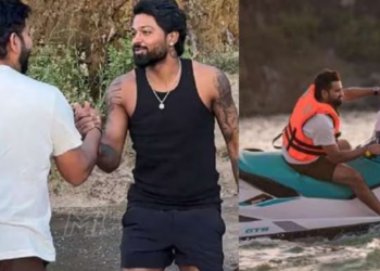 Watch: Amidst rumors of a falling out, Rohit Sharma and Hardik Pandya enjoy a warm bond