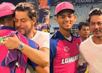 After the match versus KKR, Yashasvi Jaiswal's wish to meet Shah Rukh Khan was granted in the IPL 2024