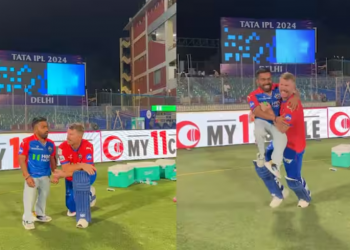 IPL 2024: In a video released by the Delhi Capitals, David Warner comically rushes to complete his Aadhar card