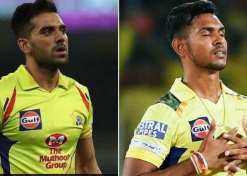 Why aren't Matheesha Pathirana and Deepak Chahar participating in CSK vs. KKR, Match 22 of the IPL 2024?