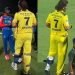 After a spectacular innings against the Delhi Captials in the IPL 2024, MS Dhoni was seen sporting an ice pack on his leg 7 After a spectacular innings against the Delhi Captials in the IPL 2024, MS Dhoni was seen sporting an ice pack on his leg