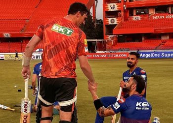 Watch: The endearing exchange between Virat Kohli and Pat Cummins before the SRH vs. RCB match 6 Watch: The endearing exchange between Virat Kohli and Pat Cummins before the SRH vs. RCB match