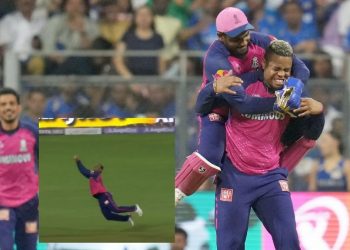 IPL 2024: Shimron Hetmyer's screamer sends Piyush Chawla packing during MI vs RR fixture