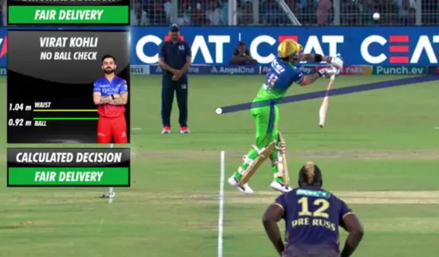 IPL 2024: KKR vs RCB, Match 36 — This is why Virat Kohli's dismissal was judged appropriate 1 IPL 2024: KKR vs RCB, Match 36 — This is why Virat Kohli's dismissal was judged appropriate