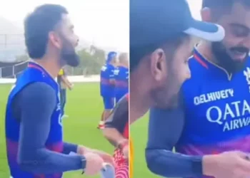 Virat Kohli speaks fluent Punjabi with youngsters in Dharamsala ahead of PBKS clash, video goes viral