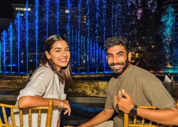 Jasprit Bumrah's virtuous birthday wish for wife Sanjana Ganesan was, "With her by my side, the world is a wonderful place."