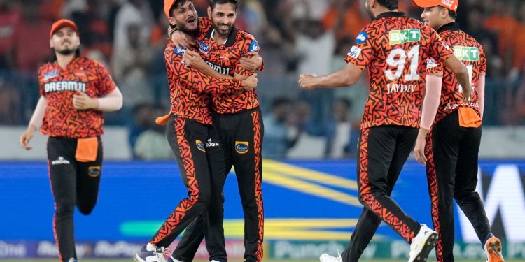 "I wasn't thinking too much," Bhuvneshwar Kumar said in reference to his last-minute ideas against the Rajasthan Royals