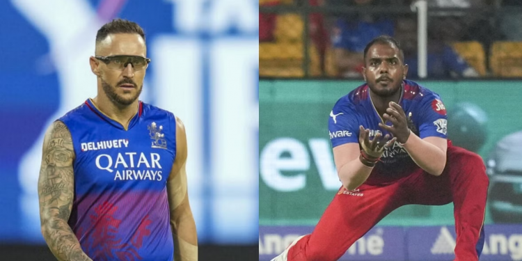 Player of the Match: Faf du Plessis, in honour of Yash Dayal 1 Player of the Match: Faf du Plessis, in honour of Yash Dayal