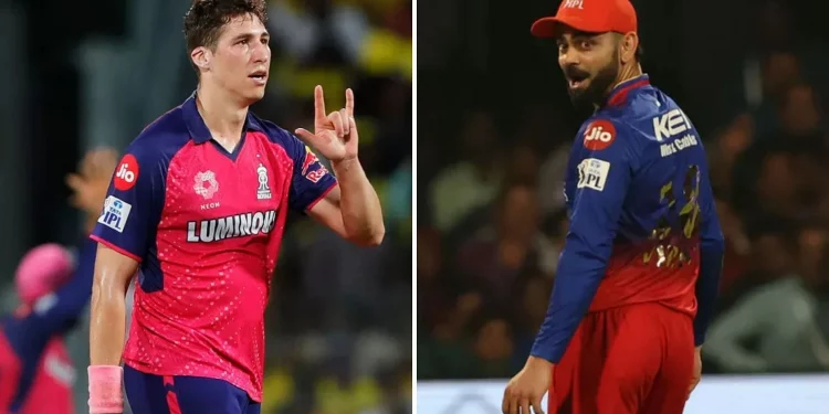 "Nandre Burger Eager for Sledging Match with Kohli Ahead of IPL 2024 Eliminator" 1 "Nandre Burger Eager for Sledging Match with Kohli Ahead of IPL 2024 Eliminator"