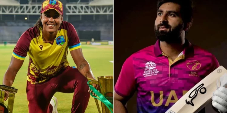 Muhammad Waseem and Hayley Matthews were named the April ICC Players of the Month. 1 Muhammad Waseem and Hayley Matthews were named the April ICC Players of the Month.