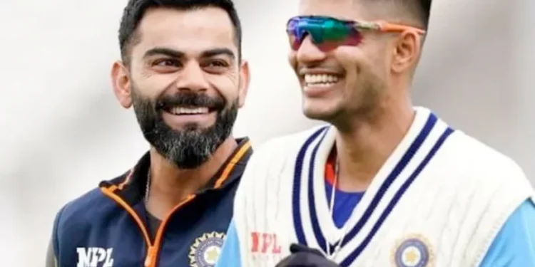 IPL 2024: Prior to the match between RCB and GT, Virat Kohli and Shubman Gill both steal a moment.