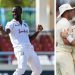 Fast bowler Kemar Roach of the West Indies wants his team to wreck James Anderson's final Test, saying, "Hopefully we ruin it." 6 Fast bowler Kemar Roach of the West Indies wants his team to wreck James Anderson's final Test, saying, "Hopefully we ruin it."