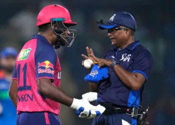 IPL 2024: For violating the code of conduct, Sanju Samson was fined 30% of the match money