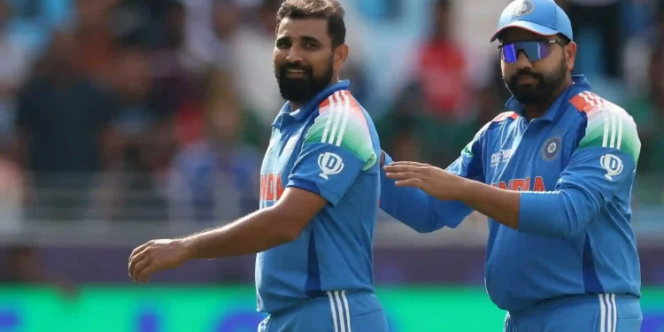 The bowlers that hit the most wide balls in the ICC Champions Trophy's opening over