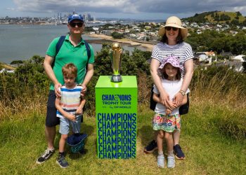 Champions Trophy 2025 Trophy Tour captivates cricket fans in New Zealand