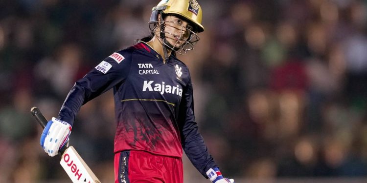 "I'm so glad it clicked today," Smriti Mandhana said of RCB's historic WPL victory. 1 "I'm so glad it clicked today," Smriti Mandhana said of RCB's historic WPL victory.