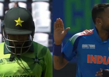 WATCH - Champions Trophy 2025: Hardik Pandya dismisses Babar Azam, gives 'bye bye' send off