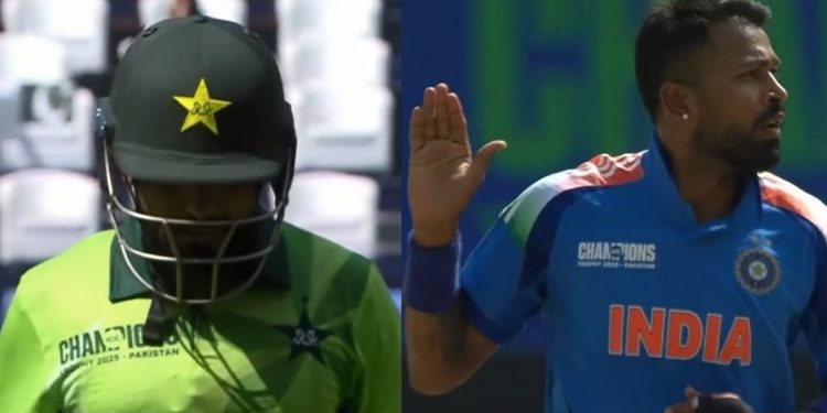 WATCH - Champions Trophy 2025: Hardik Pandya dismisses Babar Azam, gives 'bye bye' send off