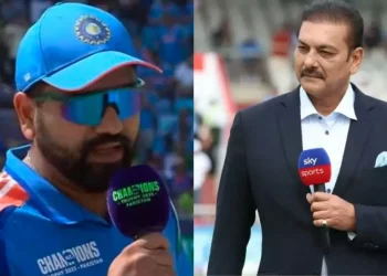 As Ravi Shastri struggles at toss, Rohit Sharma responds, "Doesn't really matter."