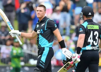 Seifert and Allen defeat Pakistan in a rain-shortened match