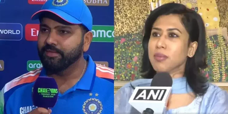 Shama Mohamed goes from critic to fan after praising Rohit Sharma incredible 76 in the CT 2025 Final. 1 Shama Mohamed goes from critic to fan after praising Rohit Sharma incredible 76 in the CT 2025 Final.